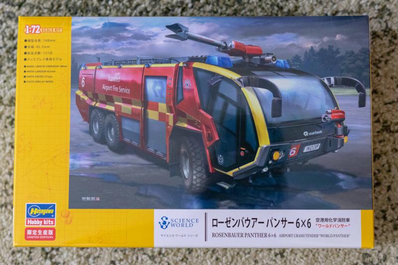 1/72 Hasegawa 52286 Rosenbauer Panther 6X6 Airport crash tender - 12990 HUF