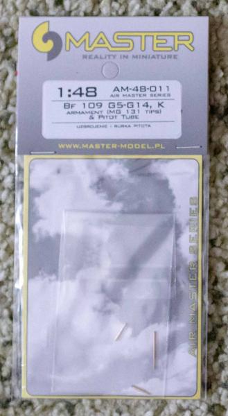 1/48 Master Model AM-48-011 Armament & pitot tube - 2100 HUF