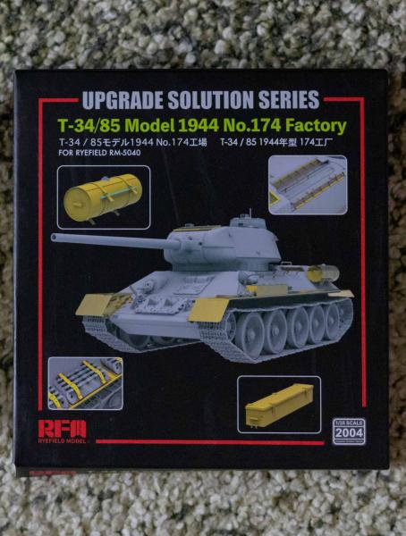 1/35 Ryfield Model 2004 T-34/85 Model 1945 No.174 Factory Upgrade solution - 6900 HUF