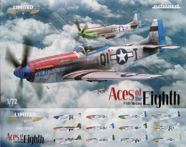 Eduard 2147 P-51D Mustang Combo - Aces of Eighth