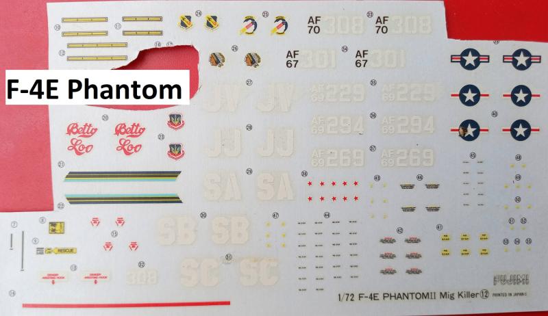 F-4E Pahantom II. MiG-Killers - Fujimi