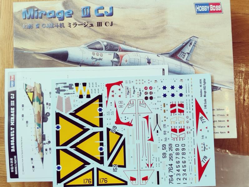 Mirage III CJ_Hobby Boss_1-48_7000Ft