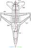 F-16 A C top panels