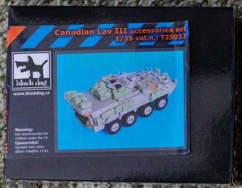 1/35 Black Dog T35033 Canadian LAV III accessories set - 7900 HUF