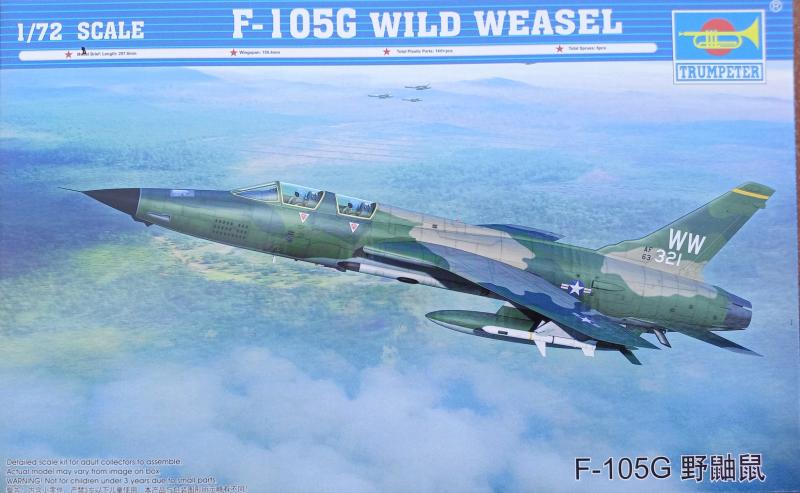 Trumpeter F-105G Wild Weasel.