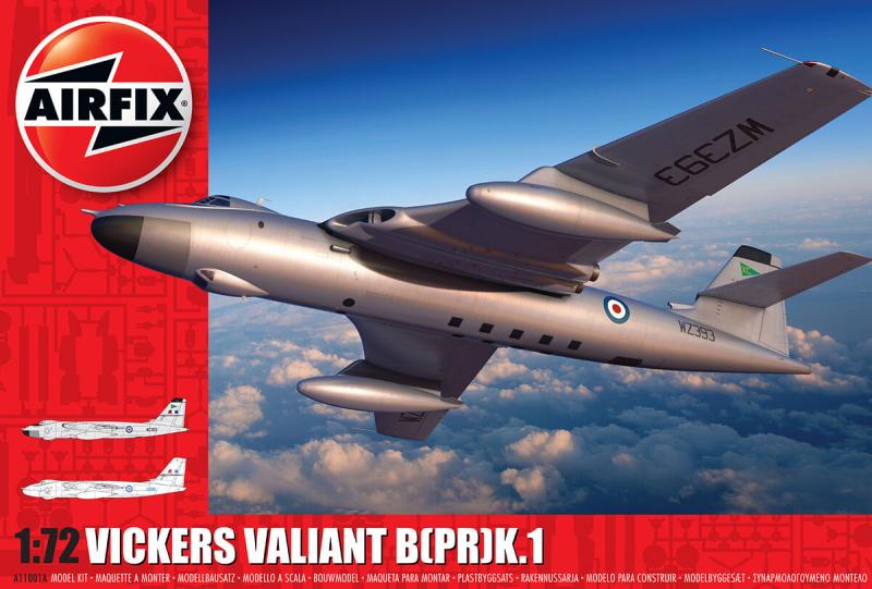 17000.- Airfix 1-72 Valiant. Alkatrészek fóliában, megkezdetlen