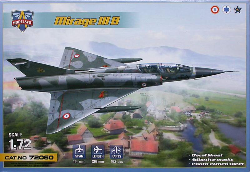 Modelsvit Mirage IIIB

10000,-