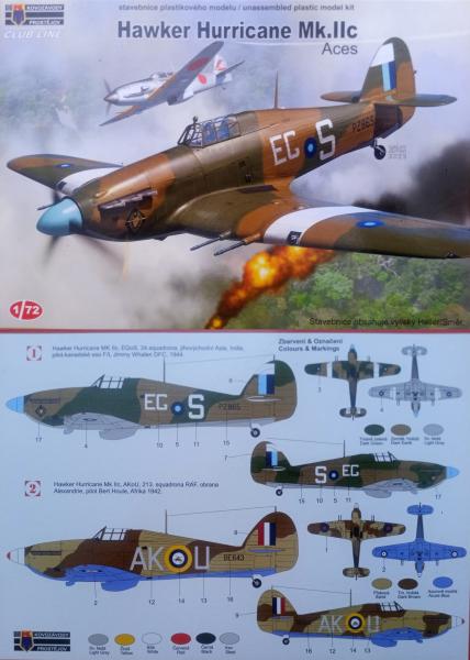 KP Model  CLK 0011 Hurricane Mk. II.c