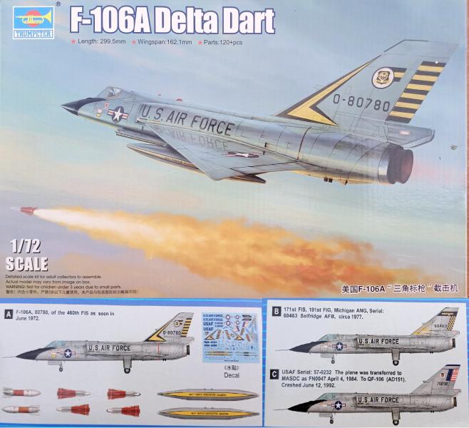 Trumpeter 01682 F-106A Delta Dart