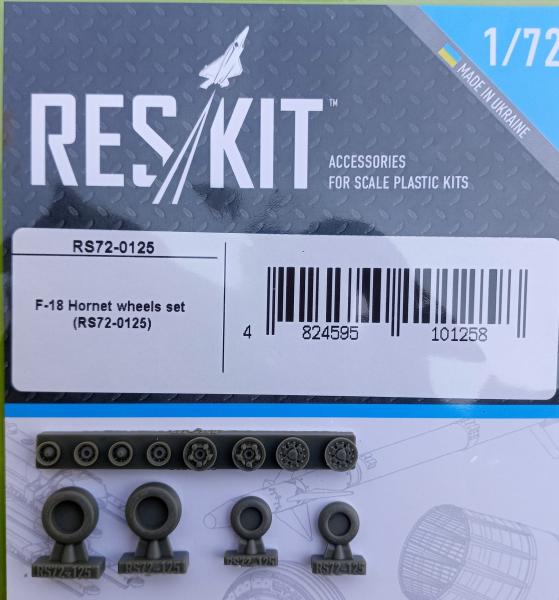 Reskit RS72-0125 F-18 Hornet wheels