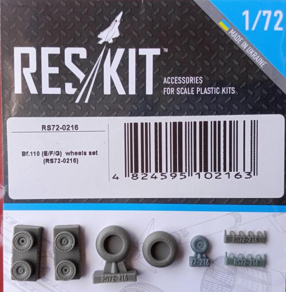 ResKit RS72-00216 ME Bf-110 E-G wheels