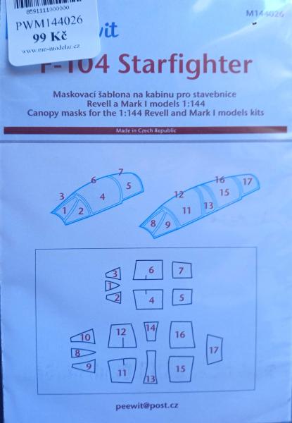 1-144 Peewit M144026 F-104 Starfighter