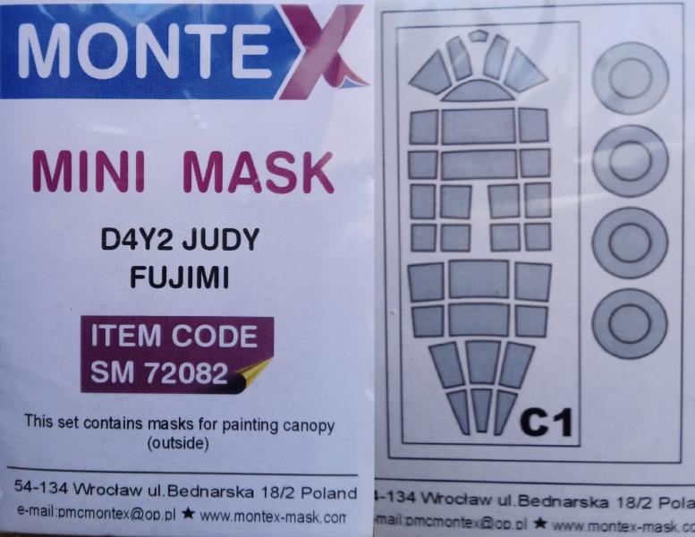 Montex SM72-082 Yokosuka D4Y2 Judy mask