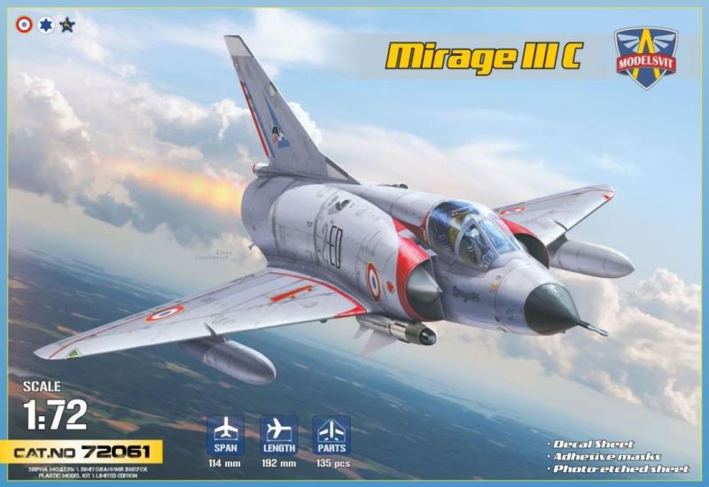 Modelsvit Mirage IIIC

10000,-