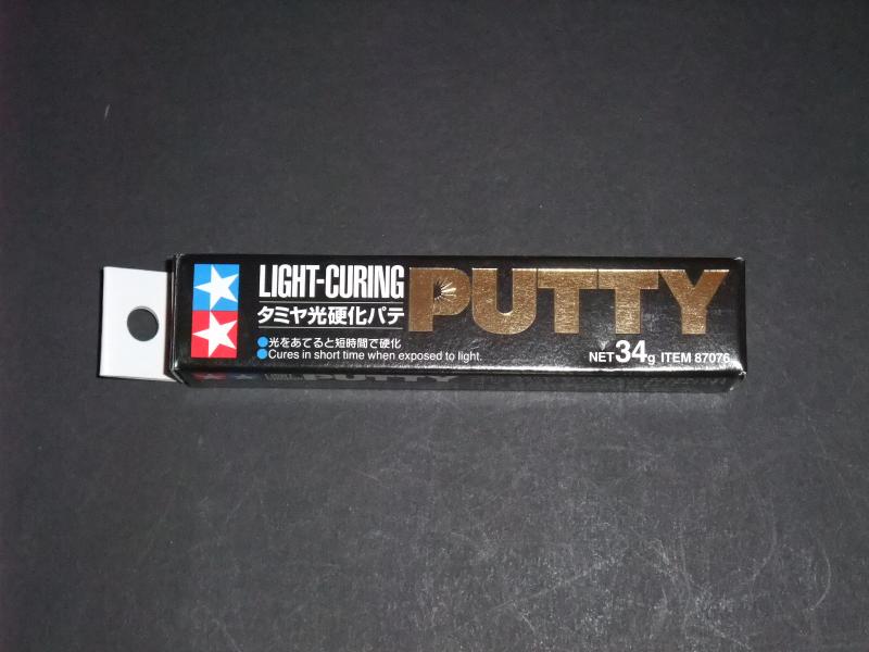 Tamiya Light-Curing PUTTY ; 5000.-