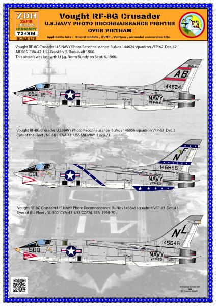 ZDH 72-009 RF-8G Vietnam decal1