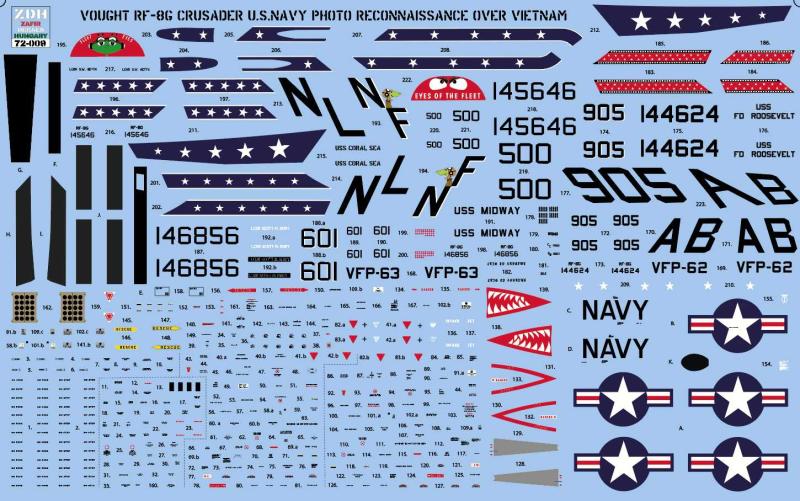 ZDH 72-009 RF-8G Vietnam decal2