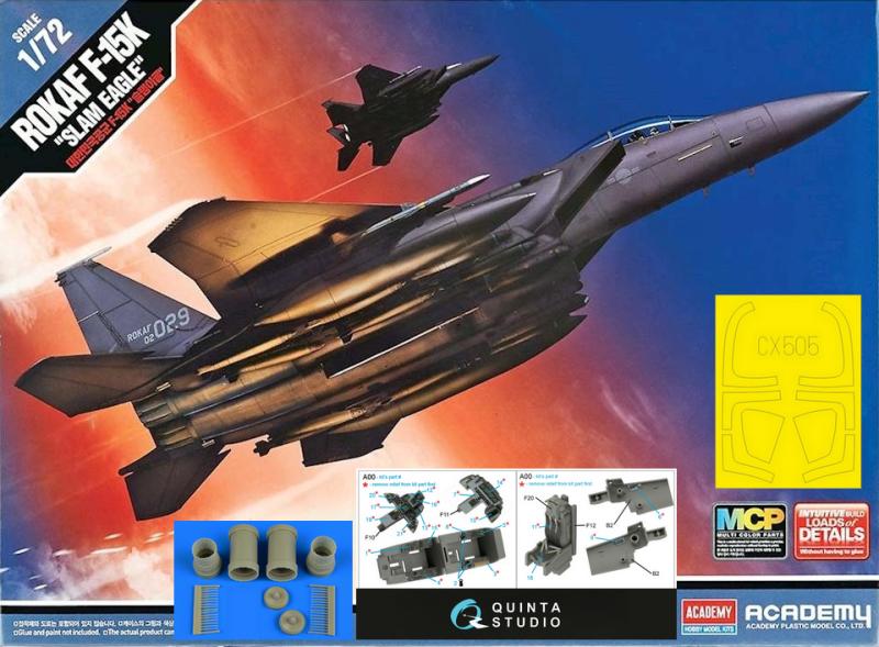 Academy 12554 F-15K Slam Eagle - 18.500 Ft