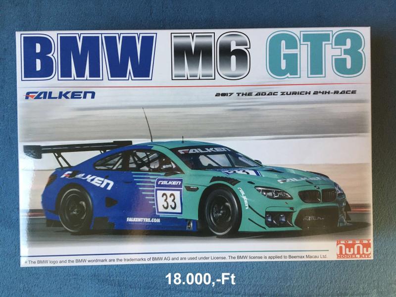 NuNu 1-24 BMW M6 GT3 18.000,-Ft