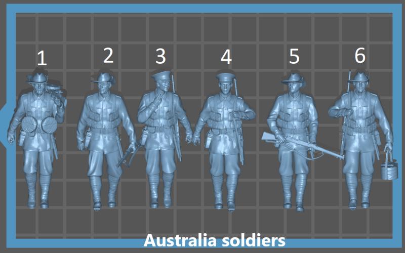 australia soldiers