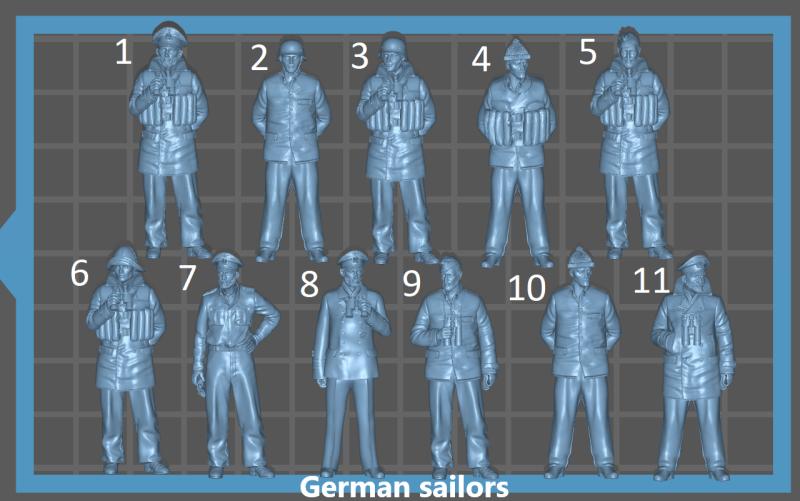 german sailors