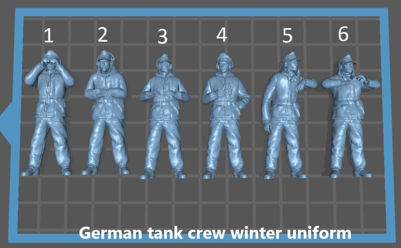 german tank crew winter uniform