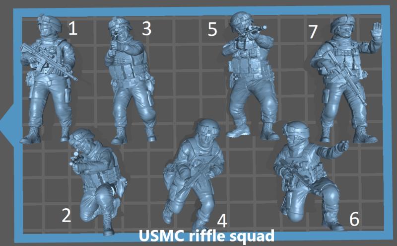 usmc rifle squad