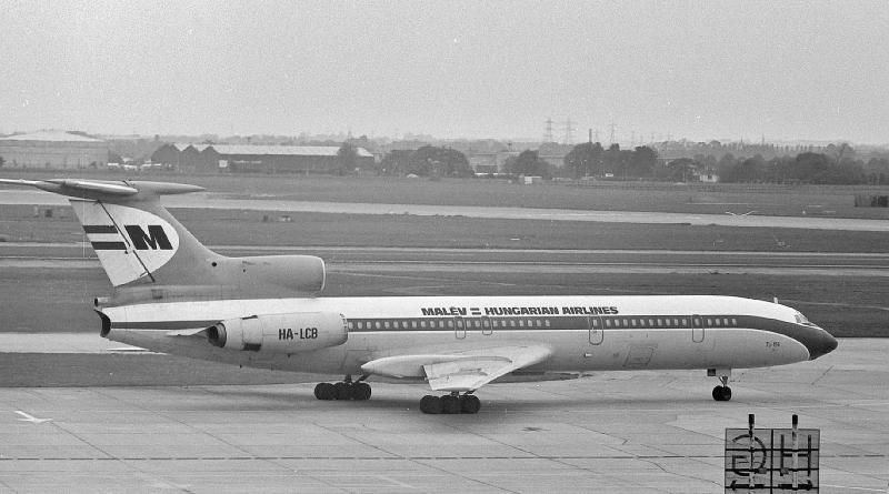 Tu-154 MALÉV HA-LCB

London Heathrow, 1975
https://www.facebook.com/groups/46964382592/permalink/10161557361082593/