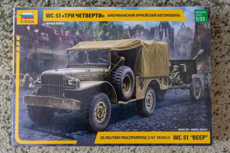 1/35 Zvezda 3656 WC-51 "Beep" 3/4 T vehicle - 7900 HUF