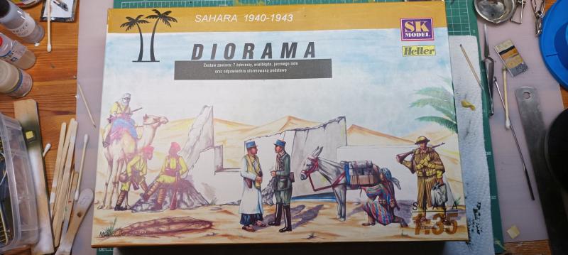 heller sahara diorama - 6.000