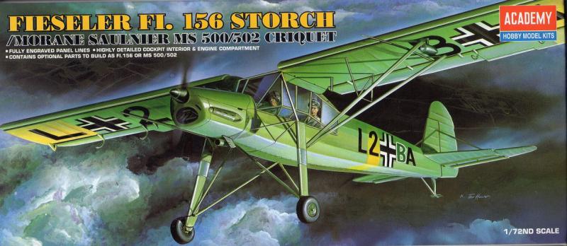 72 Academy Fi-156 + Eduard 72292 és CX077 maszk 6000Ft