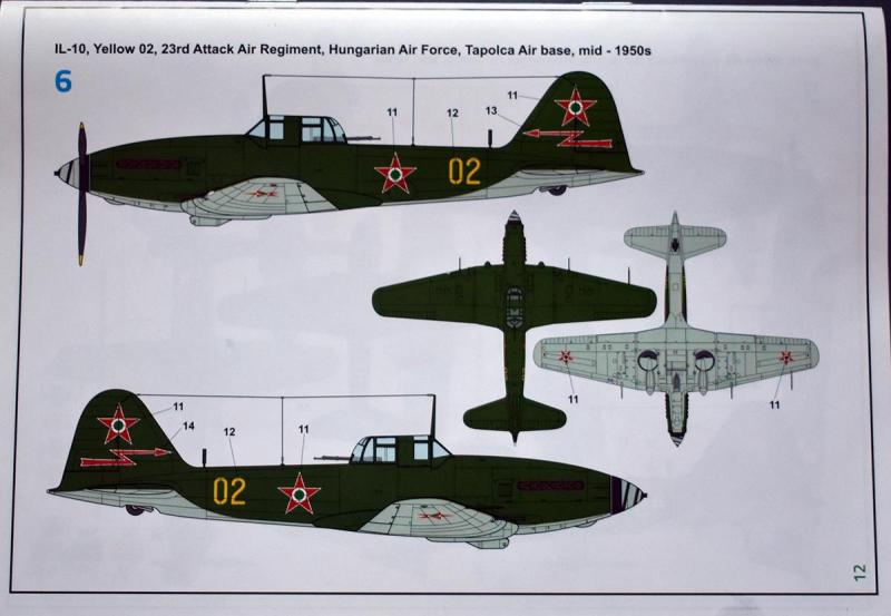 A tapolcai Il-10 festésminta