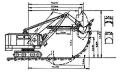 UNEX E-303 rajza egy prospektusban