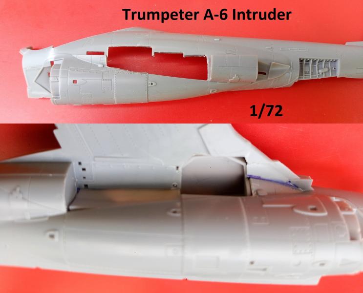 Trumpeter A.6E futóakna beépítés-5