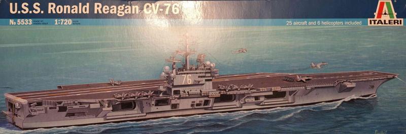Italeri - USS Ronald Reagan 5000 ft