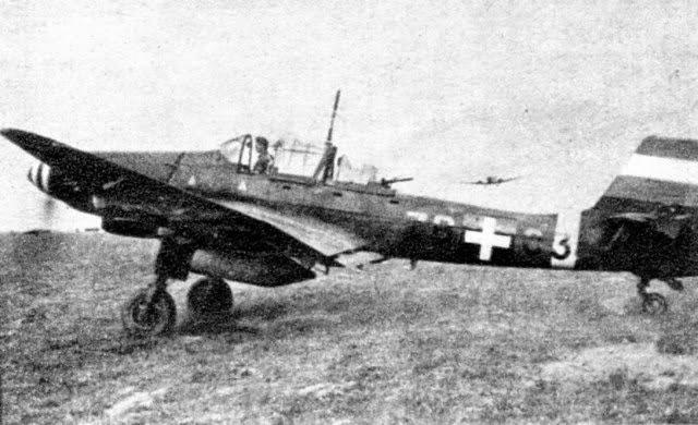 Ju-87 D a Magyar Királyi Honvéd Légierőben