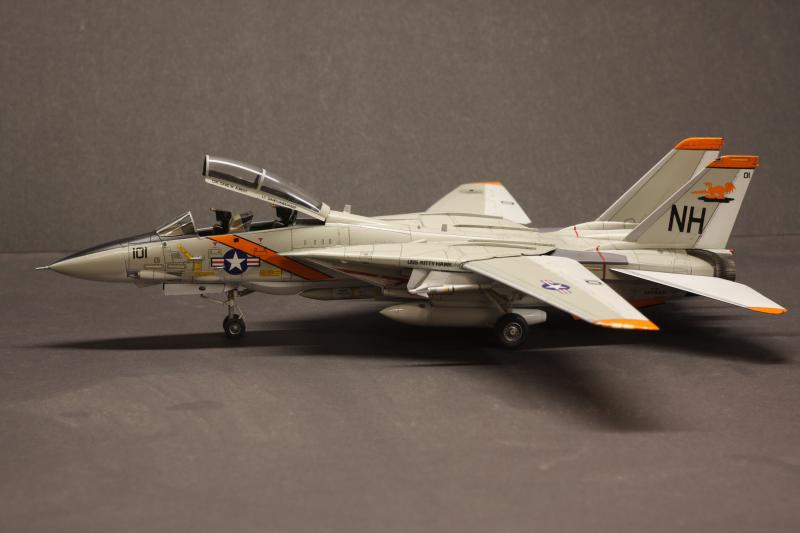 F-14A, Academy (new tool), 1/72, Italeri matricák