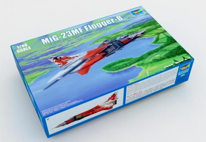 A készlet doboza

MiG-23MF
1:48 Trumpeter 02854