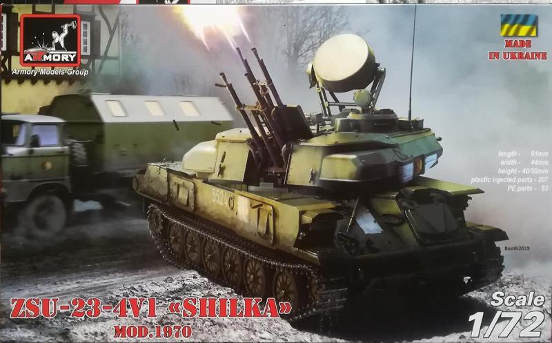 A dobozkép 

ZSU-23-4V1 Shilka
1:72 Armory 72443