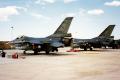 J-003 F-16AM 322 sqn  Amendola AB for Operation Allied Force in 1999