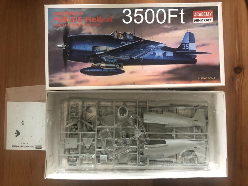 1:72 Academy F6F Hellcat