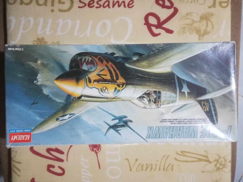 4000 P-40E a felesleges alkatrészek nélkül