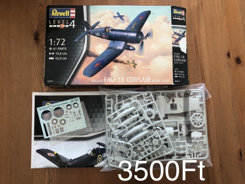 1:72 Revell F4U1B corsair