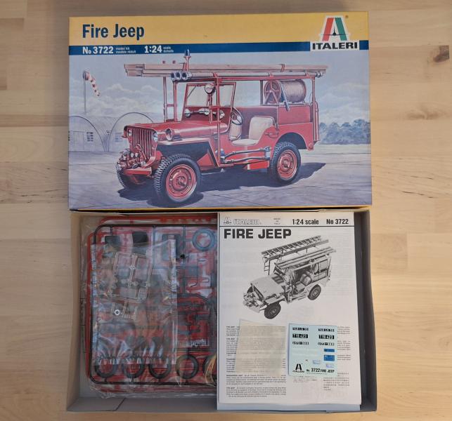 Fire Jeep Italeri 3722