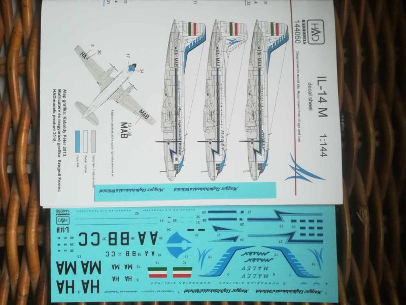 3000 Il-14 matrica Malév