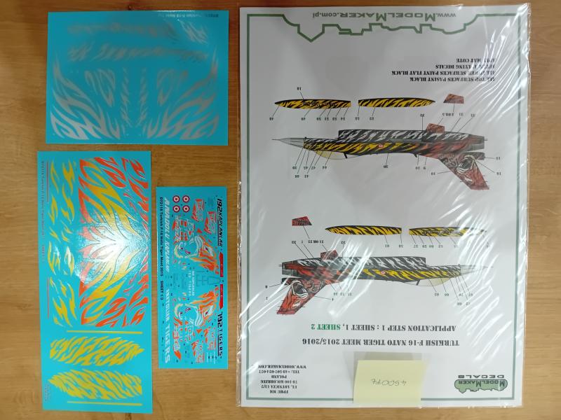 Model Maker Decals F-16 4500Ft