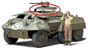 Tamiya M20 armored car