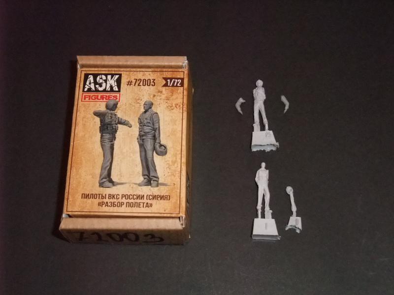 1/72 ASK Modern Orosz pilóta ; 4500.-