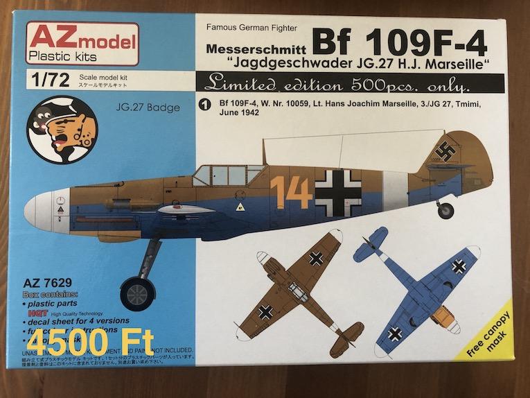 1:72 AZ Mod Bf-109 Marsellie