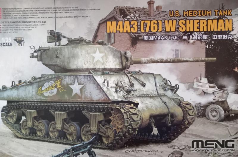 Meng M4A3 Sherman - 15500 Ft